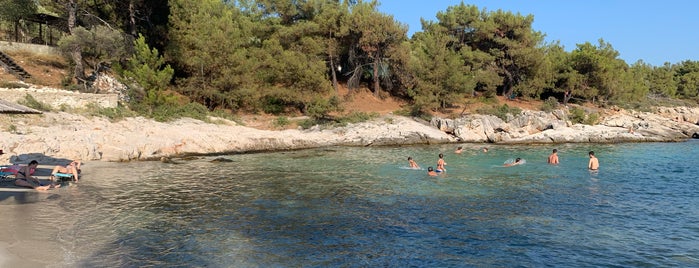 Agia Anna Beach is one of Thassos.