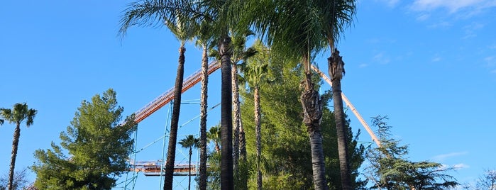 Goliath is one of SIX FLAGS MAGIC MOUNTAIN.