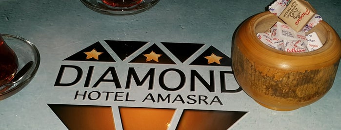 Amasra Diamond Otel is one of Lugares favoritos de Erkan.