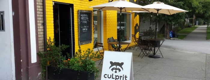 Culprit Coffee is one of Vancouvering.