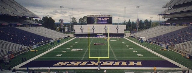 Alaska Airlines Field at Husky Stadium is one of NCAA Division I FBS Football Stadiums.