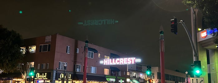 Hillcrest Sign is one of Pilgrimage of the Heart Yoga.
