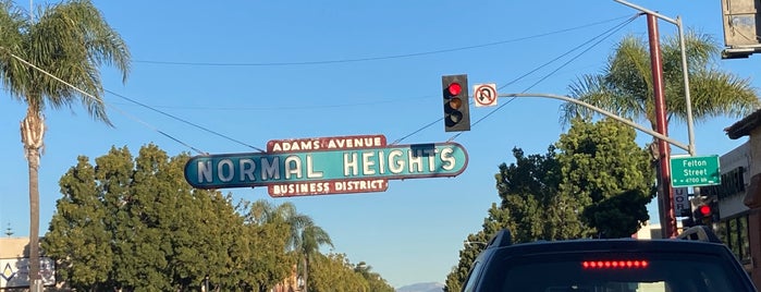 Normal Heights Sign is one of SD.