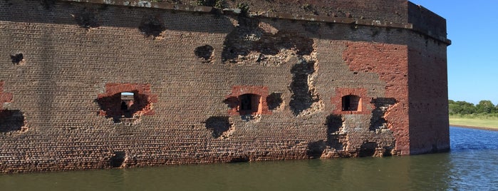 Fort Pulaski is one of Georgia 🍑.