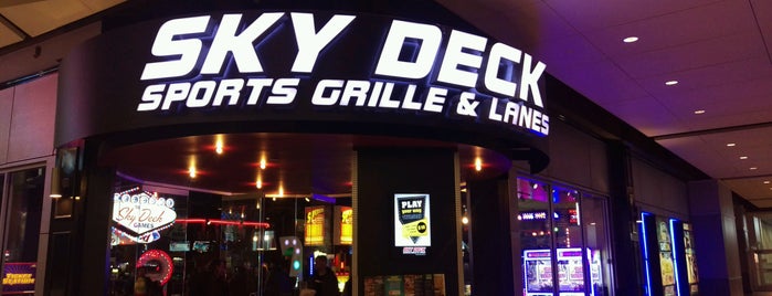 Sky Deck Sports Grille And Lanes is one of Top picks for American Restaurants.