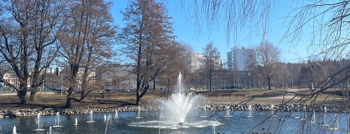 Vesiurut/ Musical Fountain is one of Finland.