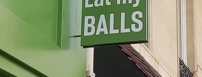 Balls is one of Paris.