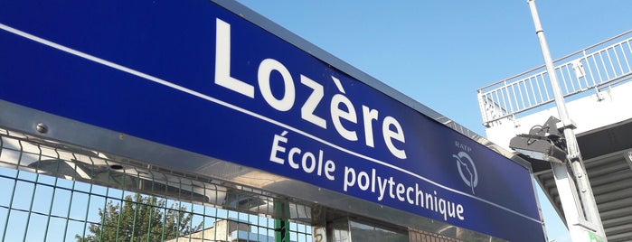 RER Lozère [B] is one of Paris.