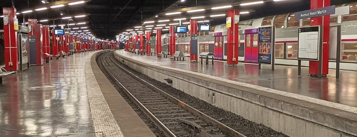 RER Avenue Henri Martin [C] is one of Paris Metro.