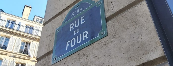 Rue du Four is one of Paris.