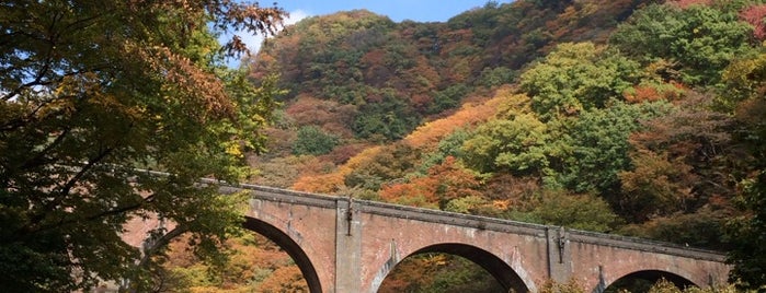 碓氷第三橋梁 (めがね橋) is one of Minami’s Liked Places.