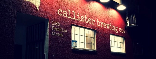 Callister Brewing Co. is one of Craft Beer & Micro Brewery.