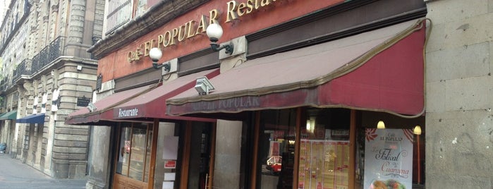 Café El Popular is one of Tempat yang Disimpan Oscar.