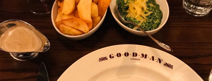 Goodman Steakhouse is one of London I.