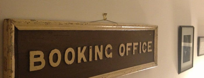The Booking Office is one of Meg'in Beğendiği Mekanlar.