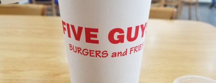 Five Guys is one of Lunch.