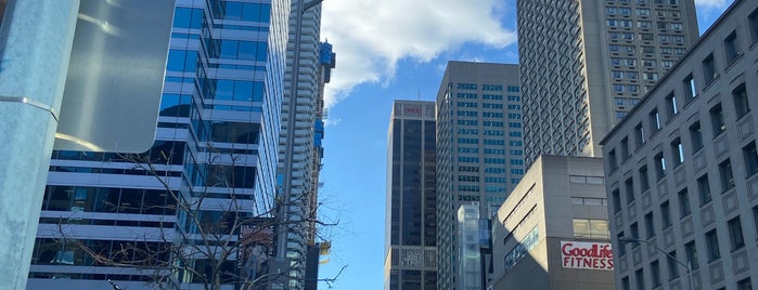 Bloor-Yonge Subway Station is one of Frequent Stops.