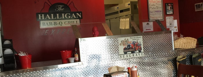 The Halligan Bar-B-Q Grill is one of JimCarGo.