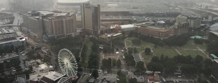 Centennial Olympic Park is one of Atlanta.