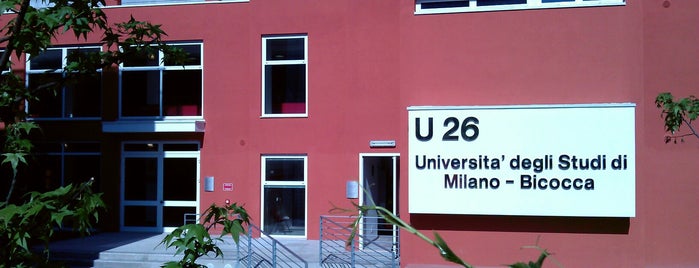 Edificio U26 - PalaBicocca is one of Tempat yang Disukai Massimo.