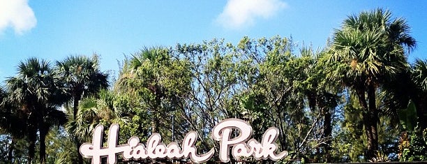 Hialeah Park Race Track is one of Orte, die Christian gefallen.