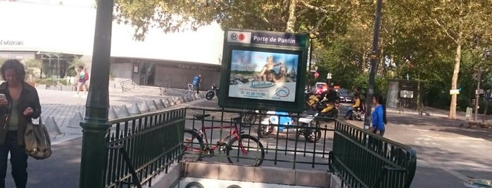 Métro Porte de Pantin [5] is one of Défi fontaine.