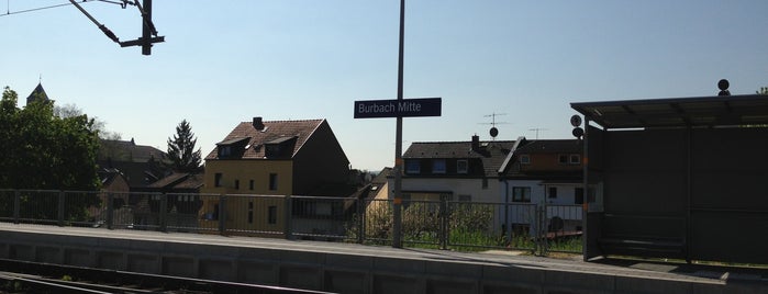 Bahnhof Burbach Mitte is one of Bf's Saarland.