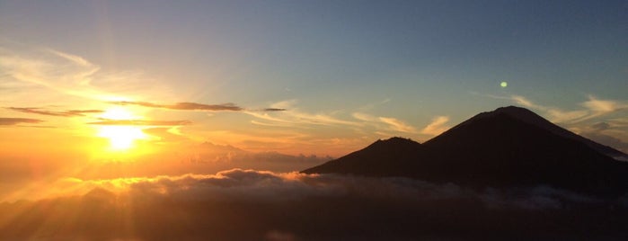 Mt. Batur is one of Bali.