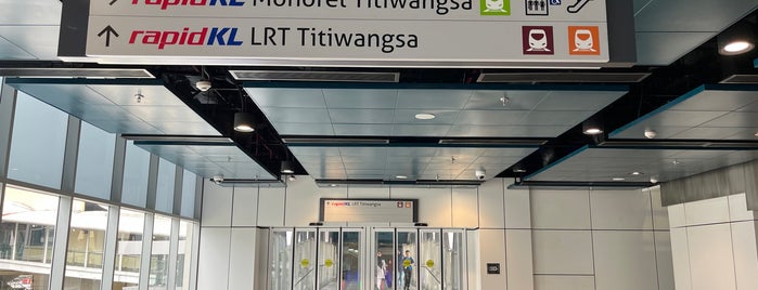 RapidKL Titiwangsa (MR11) Monorail Station is one of always.