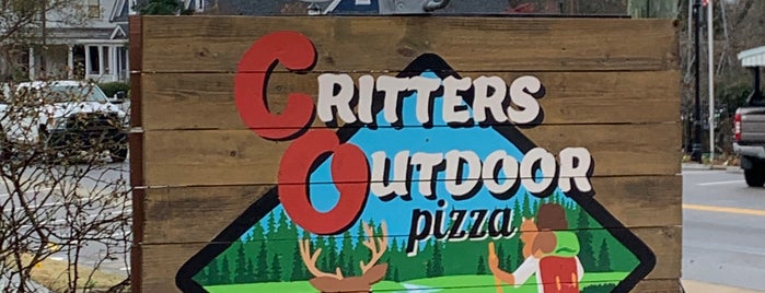 Critters Outdoor Pizza is one of Atlanta pizza.