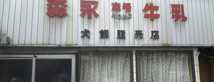 森永ホモ牛乳 犬飼販売店 is one of こりゃええトコ.