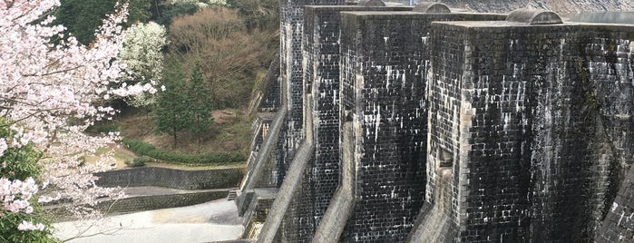Honen-ike Dam is one of 近代化産業遺産.