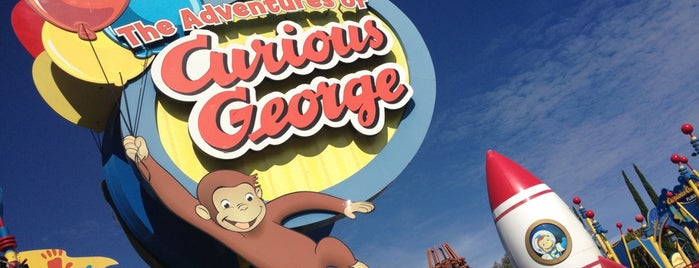 Curious George is one of Tempat yang Disukai JRA.