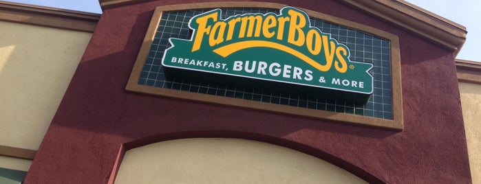 Farmer Boys is one of places to go and drinks to drink.