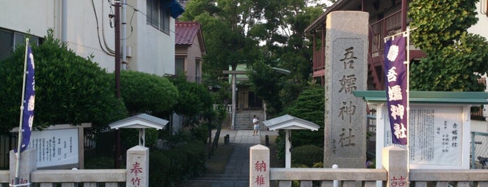 吾嬬神社 (吾妻神社) is one of ヤマトタケルを歩く.
