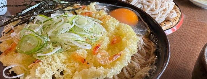 そば処くるまや is one of 食べたい蕎麦.