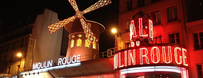 Moulin Rouge is one of Париж / Paris.