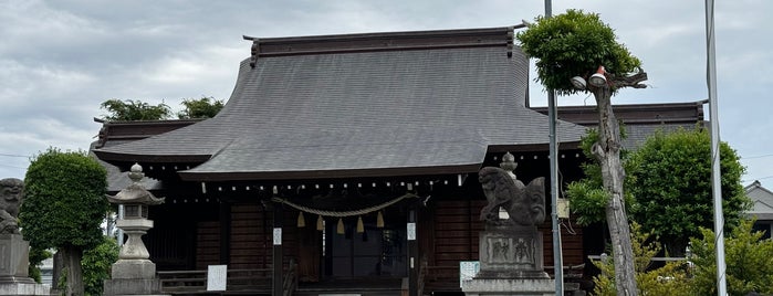 厚木神社 is one of 参拝神社.