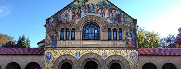 Stanford Memorial Church is one of Slummin' in the South Bay.