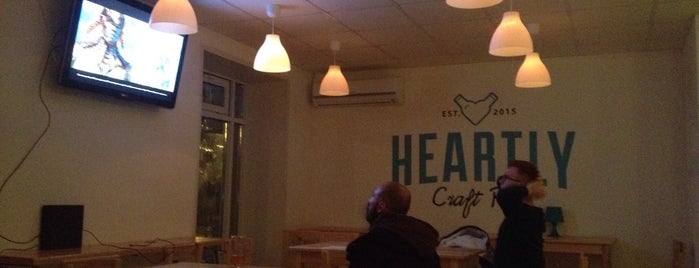 Heartly Craft Pub is one of Locais curtidos por Vladimir.