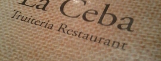 La Ceba is one of Bars i restaurants de Barcelona que SI.