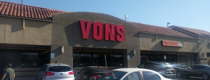 VONS is one of Where You Can Find Me In The 760 Area.