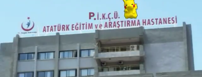 İzmir Kâtip Çelebi Üniversitesi Atatürk Eğitim ve Araştırma Hastanesi is one of Sinaさんのお気に入りスポット.