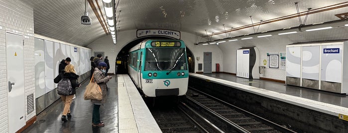 Métro Brochant [13] is one of Metro.