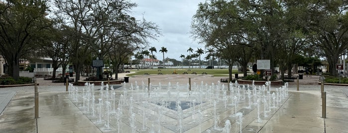 Fountains On Clematis is one of Outdoor faves in Palm Bch.