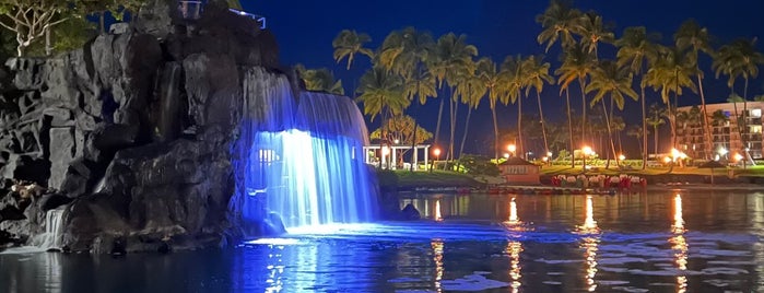 Grand Staircase is one of Hilton Waikoloa Village.