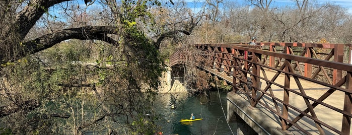 Barton Springs Pedestrian Bridge is one of Texas.