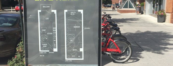 Capital Bikeshare - 15th & P St NW is one of CaBi.