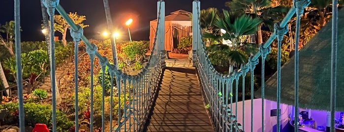 Lagoon Pool Bridge is one of Hilton Waikoloa Village.