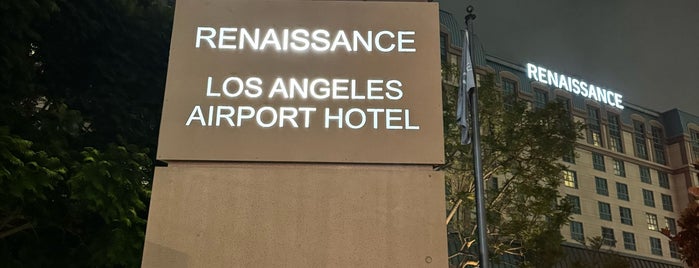 Renaissance Los Angeles Airport Hotel is one of Posti che sono piaciuti a Ameer.